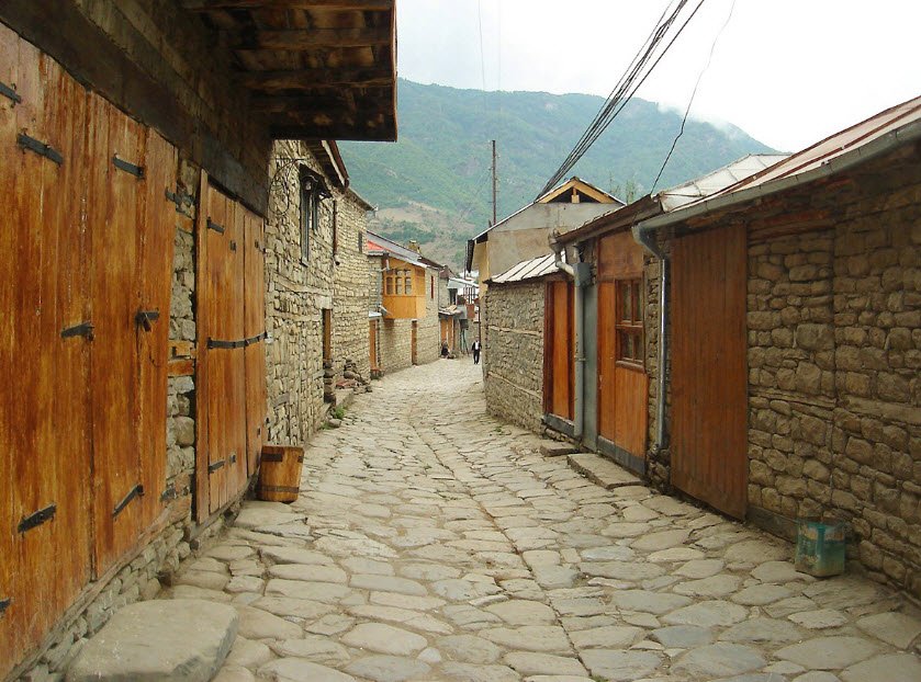 Lahij Village, Ismayilli Region, Azerbaijan
